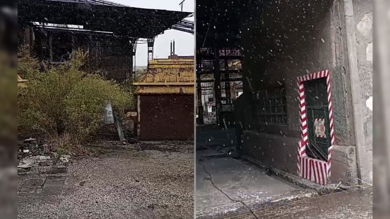 Video: En plena primavera nieva en El Nihuil